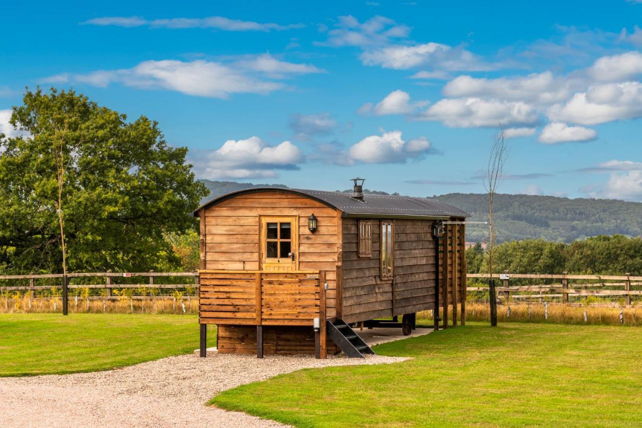 Апартаменти Ashwood Shepherd Hut -Ockeridge Rural Retreats Вустер Екстер'єр фото
