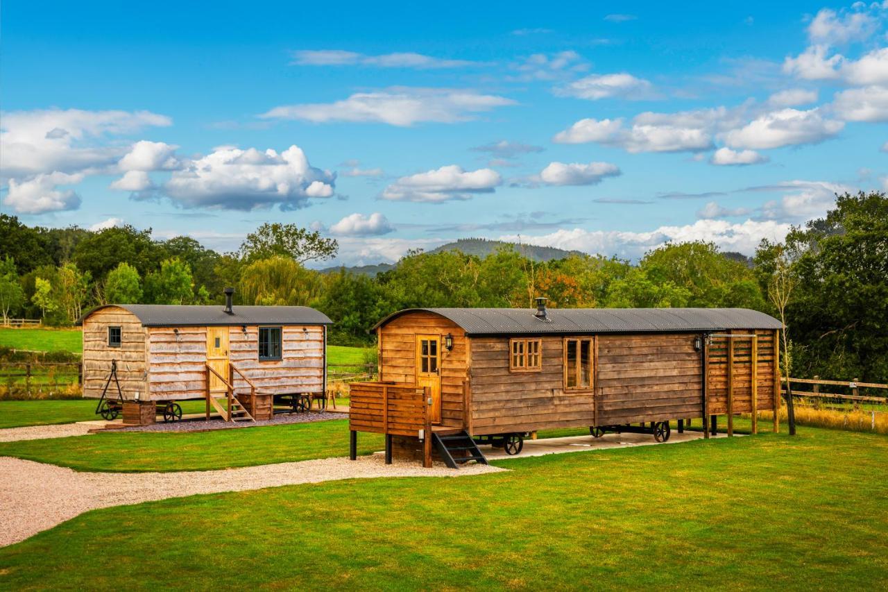 Апартаменти Ashwood Shepherd Hut -Ockeridge Rural Retreats Вустер Екстер'єр фото